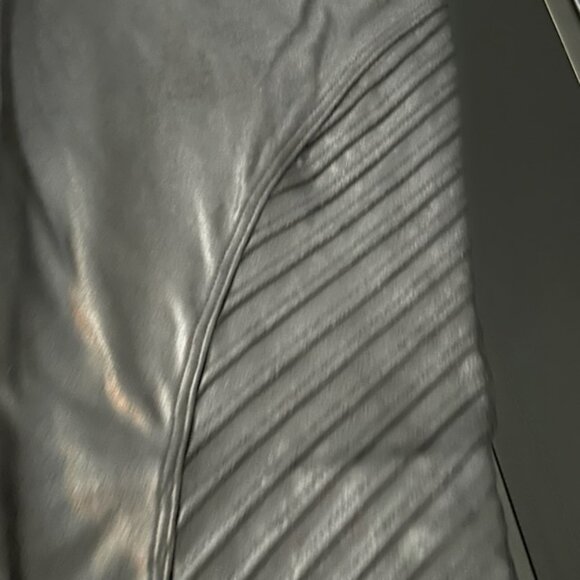 NWT SPANX Moto Shaping Faux Leather Leggings Pants Spanx Shapewear - Picture 12 of 15